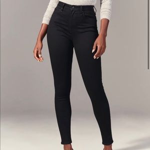 Abercrombie curve love high rise skinny jeans